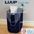 thumbnail image 2 of Bote de basura Stori Luup de plástico Stori Luup de 9,5 l, 2,5 galones, fabricado en EE. UU., 2 of 8