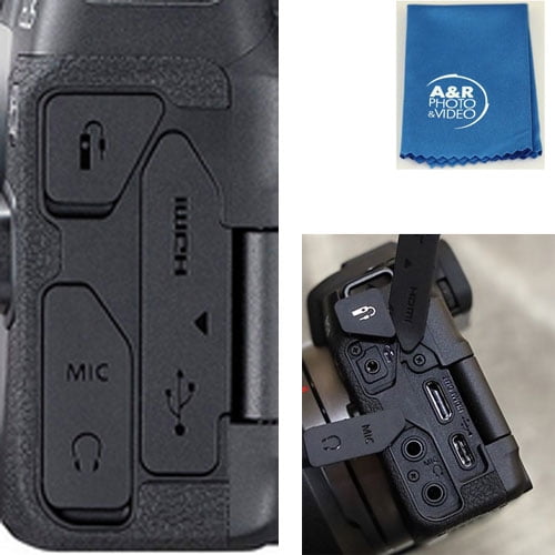 New Rubber Body HDMI Cover Lid Cap For Nikon D3200 Digital Camera Repair Part 