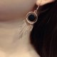 thumbnail image 2 of Moluckfu Pendientes Redondos Dorados Con Tassel Largo Estilo Vintage Para Ocasiones Especiales, 2 of 8