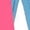 Blue, variant on 2PC Toddler Girls Leggings Ankle Length Comfortable Yoga Pants for Girls Cotton Footless Tights Softness and Breathability