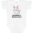 thumbnail image 3 of Inktastic Grandma's Snuggle Bunny Easter Girls Baby Bodysuit, 3 of 5