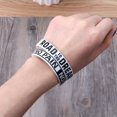 thumbnail image 5 of A Fashion Road To The Dream Never Give Up Pulseras de silicona para regalos de joyería, 5 of 5