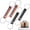 Black and Iridescent 4Pcs, variant on Multi Use Strong Adjustable Luggage Connector Straps, 2026 New Flexible and Adjustable Elastic Fastening Belt for Luggage Strap, Add a Bag Easy to Travel Suitcase (Iridescent 2Pcs)