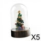 thumbnail image 1 of 5x Cúpula De Navidad Con Lámpara De Escritorio De Luz Nocturna LED Para árbol De Navidad De Sala De Estar De Navidad, 1 of 8