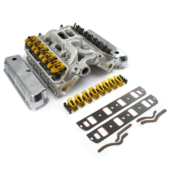 Speedmaster PCE435.1023 Compatible with Ford SB 289 302 Solid FT 190cc Cylinder Head Top End Engine Combo Kit