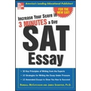 Increase Your Score in 3 Minutes a Day: SAT Essay [Paperback - Used]