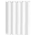 thumbnail image 5 of Tuvgenk Bathroom Fabric Shower Curtains Modern Waterproof Bath Curtain Quick Dry Mildew Resistant White Bath Drape 39x71 inch, 5 of 5