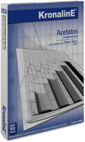 Ppd-34-5 Láminas Acetato Transparencias A4 Para Impresora Inkjet