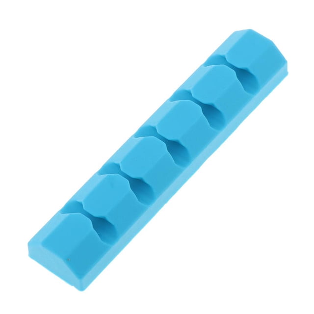 Clips para cables, Organizador adhesivo para administración de cables de escritorio, Adecuado para cables de alimentación domésticos y de oficina, Cab Azul Soledad Cable Winder