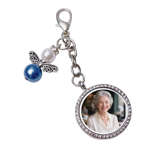 DIY Photo Locket Memorial Gifts Bouquet Charm Bridal Keepsake Necklace Pendants