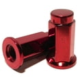 thumbnail image 2 of 16 Red 10X1.25 Flat Base Lug Nuts ATV UTV 14mm Hex Honda Yamaha Suzuki, 2 of 3