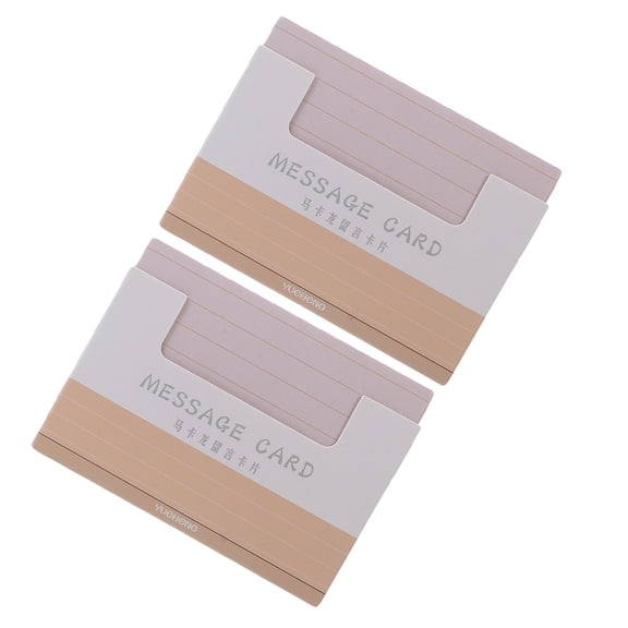 ADDHAT Beige Lined Flash Cards Multi Use Blank Index Cards for Note Writing and Daily Organization