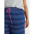 thumbnail image 5 of Joyspun Women's Cropped Knit Sleep Pants, Sizes S to 3X, 5 of 6