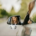 thumbnail image 4 of Giunmcul Online Shopping Car Double Vision Auxiliary Mirror Car Rear View Mirror Reversing Reflector Front and Rear Wheel Blind Mirror 360 Two-way Reversing Mirror, 4 of 5