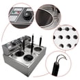thumbnail image 5 of LINSHESF Electric Noodle Cooker 1500W Noodle Pasta Cooker Machine Four Baskets Cooking Equipment with Adjustable Temperature for Spaghetti Dumplings Soup Fried Snacks gently, 5 of 9