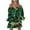 Green, variant on ibuvkizy Casual Dress for Women Fashion Summer Dress,Solid Color Off Shoulder Bell Sleeve Casual Printed Loose Dress,Gifts for Women