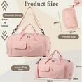 thumbnail image 2 of URSOFINE Sports Bag & Travel Bag Foldable, 30L Waterproof Gym Bag With Shoe Compartment For Women & Men, Hand Luggage Bag, Weekender Travelite For Gym Sports Training Bag Travel, 2 of 7