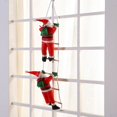 thumbnail image 1 of Adornos navideños Escaleras Decoraciones para ventanas de Papá Noel Escaleras de Papá Noel Sailing Electrónica, 1 of 5