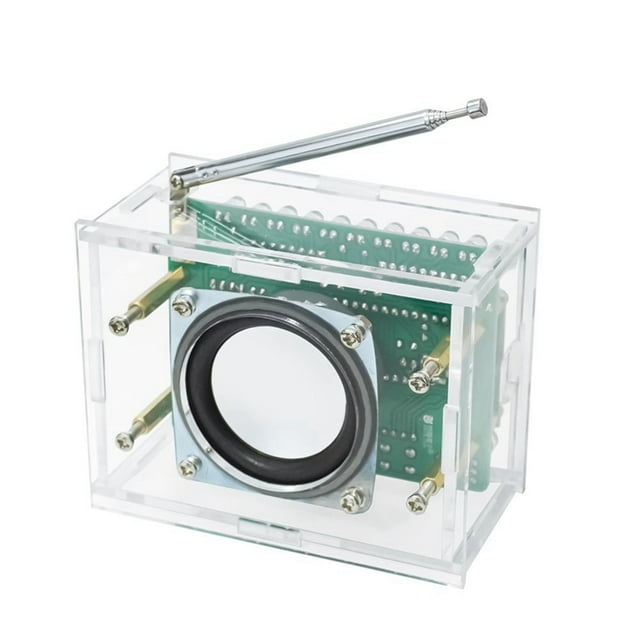 RDA5807 87MHZ-108MHZ Radio FM Kit DIY Pièces de Circuit Électronique FM Affichage Numérique LED avec Indicateur Kits de Soudure