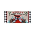 thumbnail image 2 of Evergreen Merry Christmas Milk Can Sassafras Indoor Outdoor Switch Doormat 1'10"x10" Beige, 2 of 6