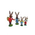 thumbnail image 1 of Alexander Taron 13061 Riched Glaesser Chiffres de Pâques - Famille de Lapin - Lot de 4, 1 of 1
