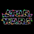thumbnail image 2 of Women's Star Wars: A New Hope Christmas Logo String Lights  Graphic T-Shirt, 2 of 3