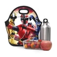 thumbnail image 4 of Bolsas para el almuerzo de Power Rangers, bolsa térmica aislante para el almuerzo, bolsa de picnic de neopreno reutilizable y lavable para mujeres y hombres, talla única, 11,4 x 11 x 5,5 pulgadas,, 4 of 8