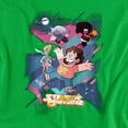 thumbnail image 2 of Steven Universe Group Shot Women's T Shirt, Kelly Green, 2X-Large, 2 of 6
