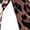 Red, variant on TinyCribz Chic Leopard Print Women's Pants – Rose Contrast Stripe XL