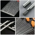 thumbnail image 6 of Tineasur 100Pcs Barbecue Skewer Tool Stainless Steel for Outdoor Cooking and Picnic, 6 of 7