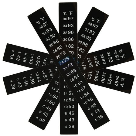 HONMEET Temperature Meter Sticker Thermometer Strip Pet 5Pcs