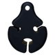 thumbnail image 1 of Clip de encuadernación para caña de pescar, aparejos de pesca, cómoda correa reutilizable para caña de pescar, fácil de limpiar, soporte para caña de Negro, 1 of 8