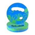 thumbnail image 1 of Discos de ejercicios acuáticos, discos de natación de espuma EVA, equipo aeróbico cómodo, resistencia de piscina para entrenamiento acuático de verano Azul Verde, 1 of 8