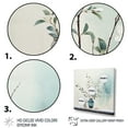 thumbnail image 3 of Designart "Teal Beige Minimalism Explore The quintessence" Minimalism Wall Art Print, 3 of 5