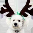 thumbnail image 4 of Orchip Pet Christmas Reindeer Antlers Headband, Christmas Costume Headwear Accessories for Dogs and Cats, 4 of 4