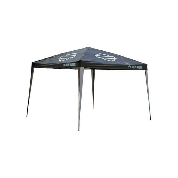 Harley-Davidson Bar & Shield Freestanding Outdoor Canopy, 10' x 10'  Steel Frame, Harley Davidson
