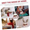 thumbnail image 5 of 2pcs Boxes Christmas Tissue Box, Christmas Decor Tissue Organizer Tissue Bag, 5 of 5