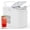 White, variant on Countertop Ice Maker Portable Machine with Self-Cleaning, 26lbs/24hr, 2 Ice Sizes, Basket & Scoop, Compact Design with Handle for Kitchen, Office, Camping, Black