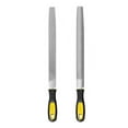 thumbnail image 3 of 8 Inch Fine-Toothed Metal Files for Woodworking Flat File Half-Round File Tools, 3 of 7