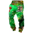 thumbnail image 6 of HUAXUN-Men's Christmas 3D Print Hoodless Sweatshirt & Jogger Set - Soft Two Piece Outfit with Festive Graphics for Holiday Season Comfort Wear(Green7,XXL), 6 of 6
