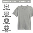 thumbnail image 3 of 10-Pack Boys Short Sleeve Crew Neck Premium Soft Cotton Blend T Shirt (XS-2XL), 3 of 4