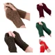thumbnail image 1 of Paquete 5 Guantes Sin Dedos Invierno Frío Navidad Lana, 1 of 8
