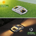 thumbnail image 4 of Lámpara solar de paso solar fotovoltaica de aleación de aluminio de alta compresión IP68 impermeable, 4 of 5