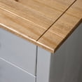 thumbnail image 4 of vidaXL Sideboard Storage Cabinet Drawer for Bedroom Side Cabinet Panama Range, 4 of 5