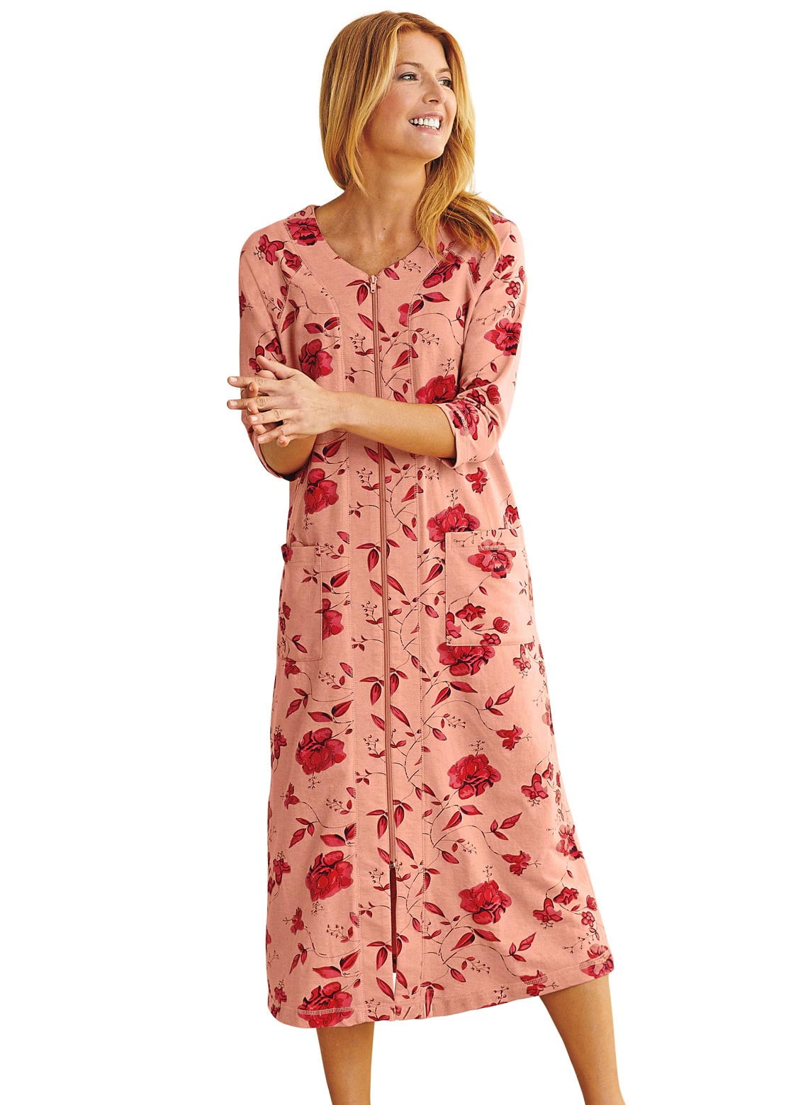 Zip Front Robe by Cozee Corner