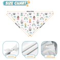 thumbnail image 6 of Dog Bandana 2 Pack,Rainbow Princess Castle Pattern Bandanas for Dogs,Cat Bandana,Small/ Large Dog Bandana 2 Size,Dog Bandanas, 6 of 6
