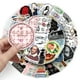 thumbnail image 1 of Paquete de pegatinas con citas literarias de Shakespeare, 50 unidades, impermeables, 1 of 2