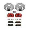 thumbnail image 2 of PowerStop Rear Z23 Evolution Sport Brake Pad and Rotor Kit with Red Powder Coated Calipers Fits: TOYOTA Select Models KC5333, 2 of 4