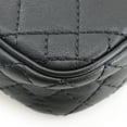 thumbnail image 4 of Pre-Owned Versace Medusa shoulder bag belt pouch leather black 3way unisex (Good), 4 of 9