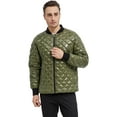 thumbnail image 2 of Orolay Men's Down Bomber Jacket Short Lightweight Down Coat, 2 of 6